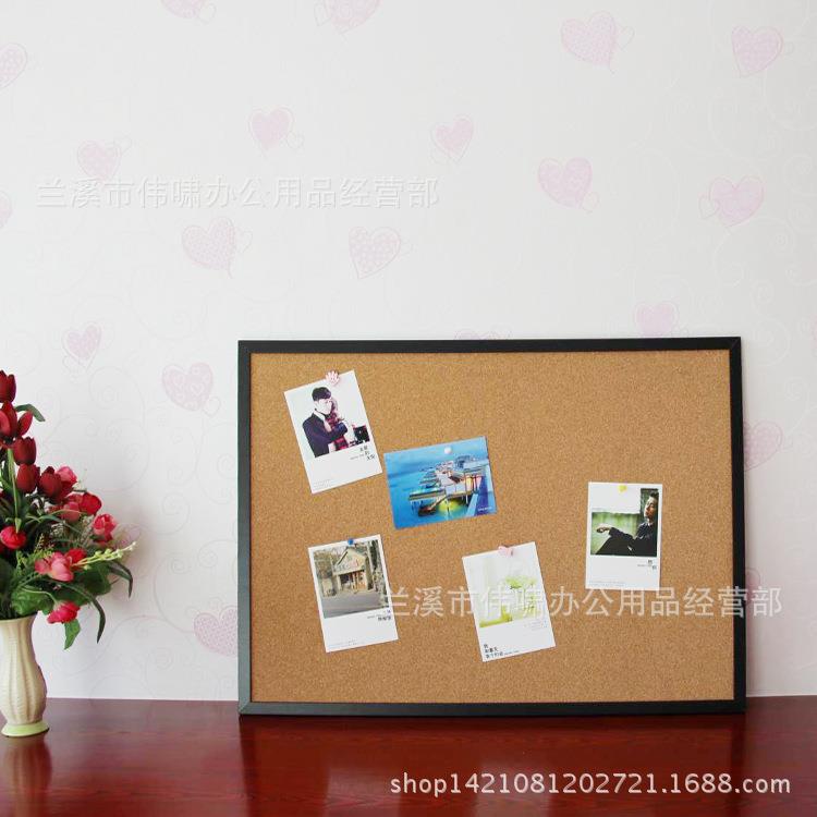 软木板照片墙5070cm家居装饰留言板图钉墙贴文化墙公告栏幼儿园主
