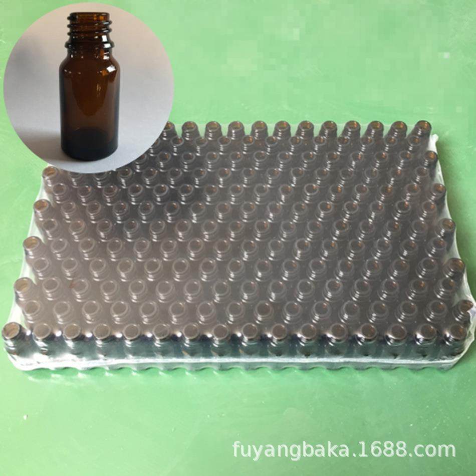 10ML茶色棕色精油玻璃瓶 化妆品瓶 避光试剂瓶 精华液瓶整箱768个