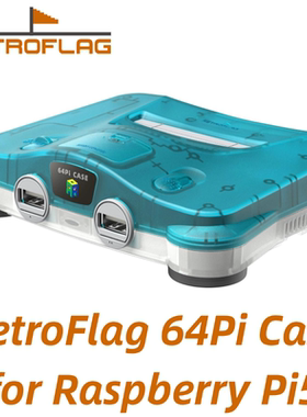RetroFlag 64Pi Case for Raspberry Pi5 Safe Shutdown&Reset