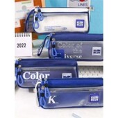 新款 耐用笔袋大容量高颜值耐脏小众初高中学生简约文具盒