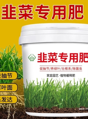 韭菜专用肥韭菜根旺株壮家庭韭菜苗种菜肥料花肥肥颗粒缓释肥种菜