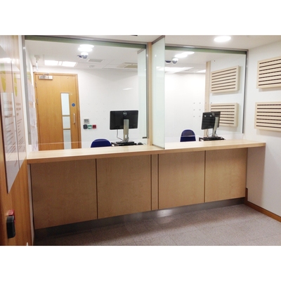 驰金加工防弹防砸玻璃 银行柜台玻璃别墅门窗防砸防盗安全玻璃