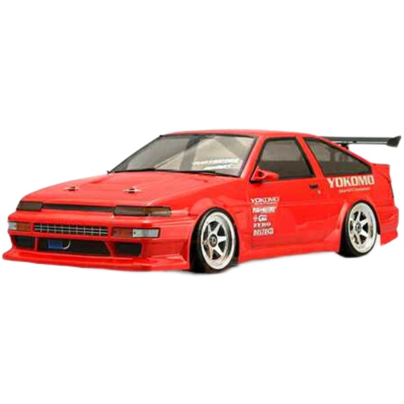 Yokomo 1/10RC仿真透明车壳Toyota Trueno AE86 SD-AE86BS