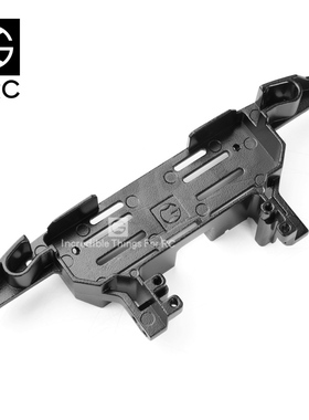 GRC 荒漠前杠底座 TRX4/6奔驰 G63 舵机前置内置绞盘前杠 #压铸版