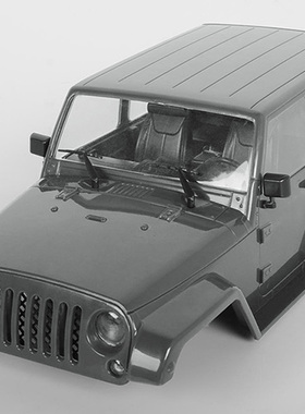 RC4WD仿真模型攀爬车黑色1/18 牧马人GELANDE II车壳（Z-B0125）