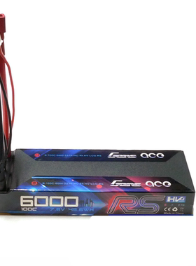 ACE格氏Gens 6000mAh 7.6V 2S 100/200C 5mm头 LCG竞赛锂电电池