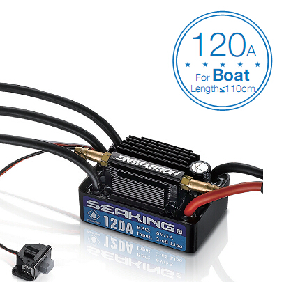 好盈 Hobbywing SeaKing-120A-V3船用电调 好盈海王V3系列