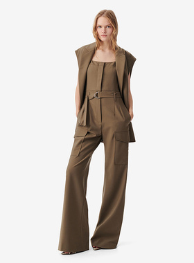 IRO NIGHT 2026年吊带工装纯色西装连体裤WP28CATIA25S