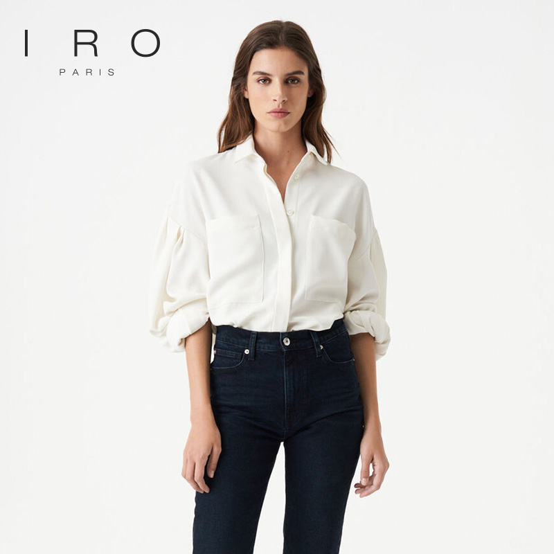 IRO衬衫女士翻领休闲通勤