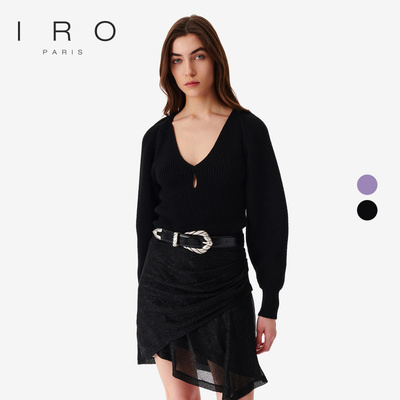 早秋毛衣针织衫IRO镂空