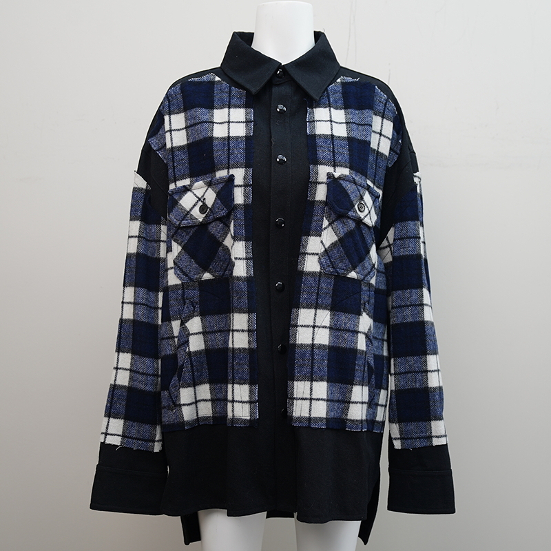 IRO Night 2025年冬季单排扣翻领衬衫式毛绒外套MM100CHAMBERS22W