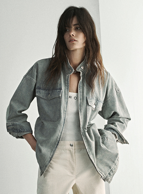 IRO NIGHT 2025年冬季宽松复古纯棉牛仔外套WP100YASAHIRO24W