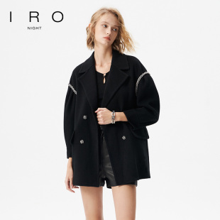 IRO NIGHT 2025年冬季羊毛毛呢外套大衣IWF334D00500