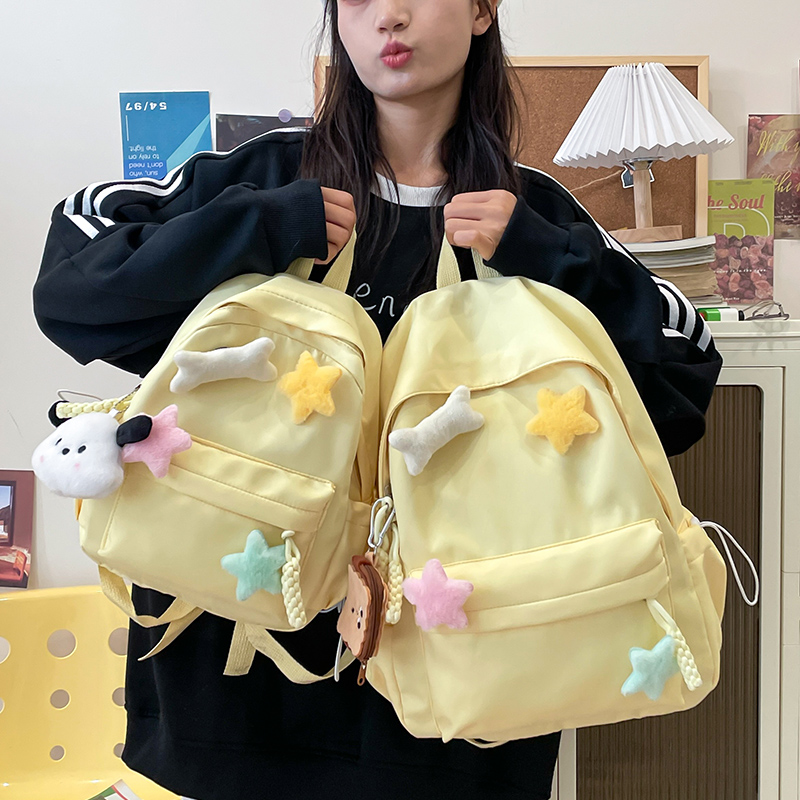 高颜值ins小众通勤学生书包