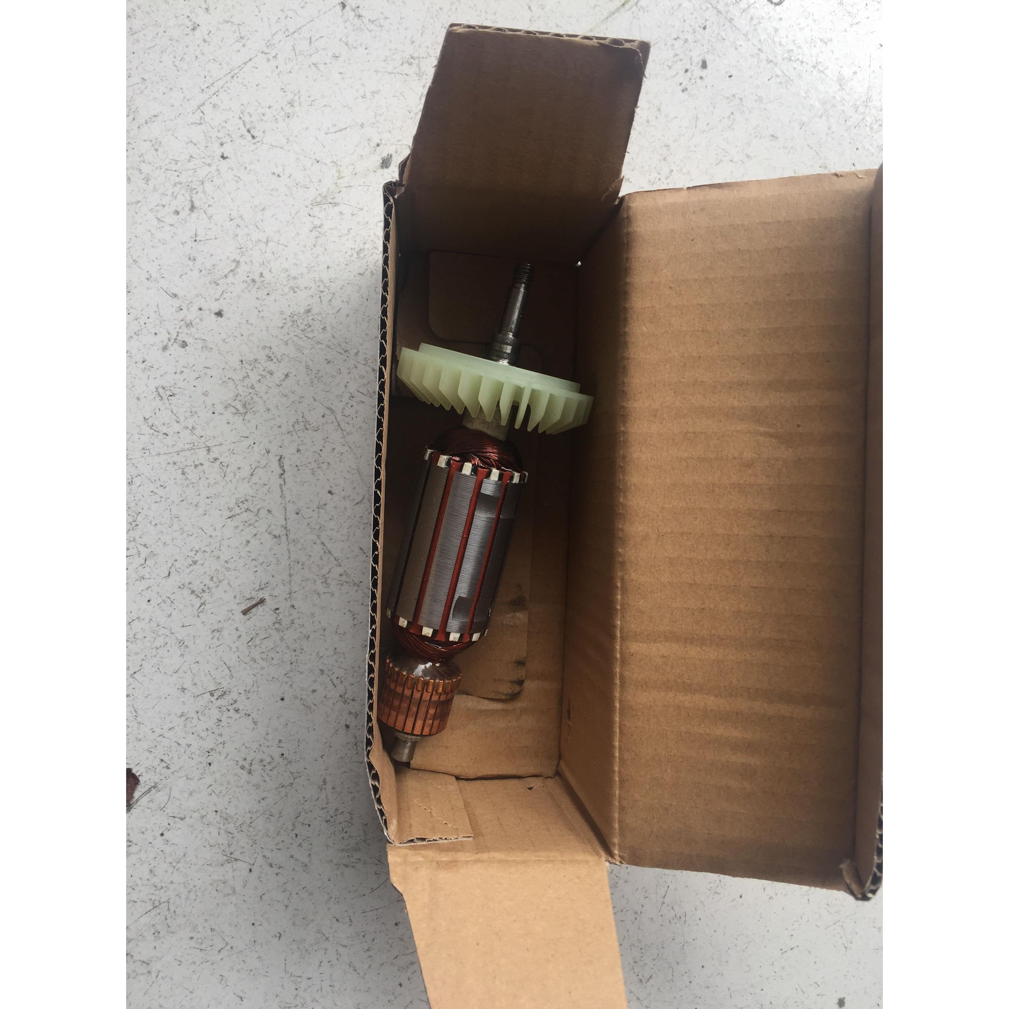 铁榔AG1003转子 角磨机AG1013 原厂配件 机壳 铝头 电刷 铁鎯工具