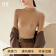 半高领加绒加厚打底衫 简约t恤双面磨毛内搭上衣 修身 长袖 女秋冬款