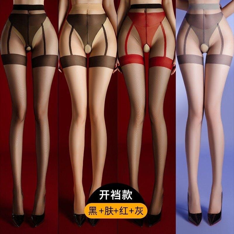 丝袜黑丝女薄款防勾丝白丝袜春夏肉色光腿神器自然裸感连裤袜夏季