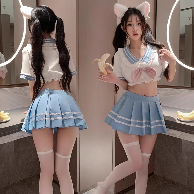 日系性感jk制服套装情感趣味睡衣纯欲辣妹学院风水手服勾魂衣服