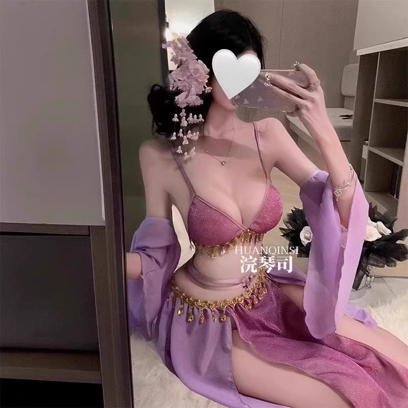 汉服性感睡衣异域风情宫廷超仙公主裙古装贵妃睡裙侍寝服2025新款