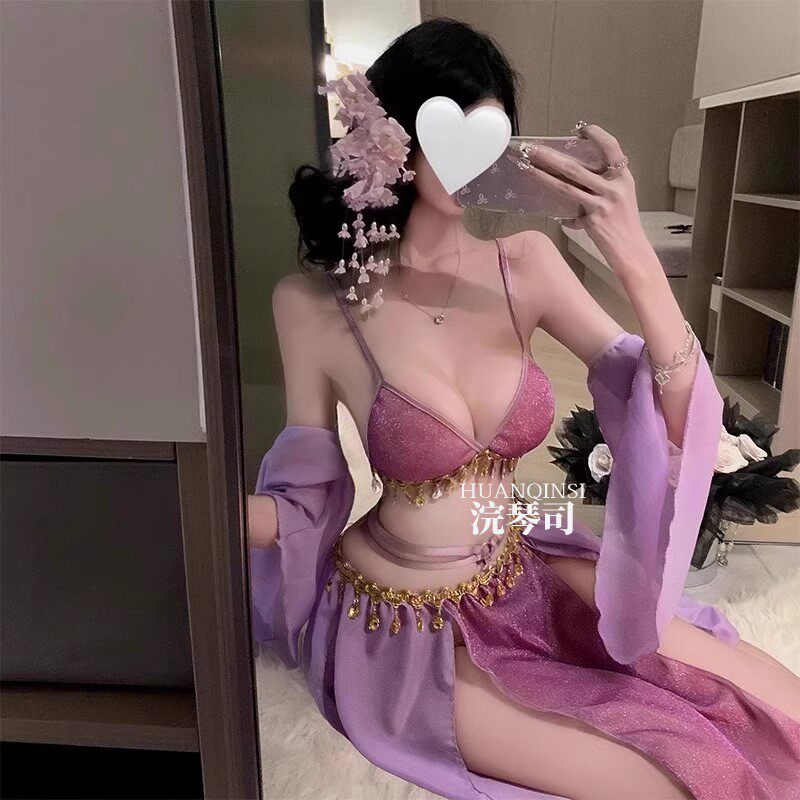 汉服性感睡衣异域风情宫廷超仙公主裙古装贵妃睡裙侍寝服2025新款