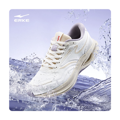 鸿星尔克穿梭3.0女子跑步鞋新款防泼水跑鞋减震回弹软底运动鞋女