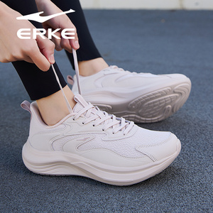 舒云鸿星尔克女鞋2026春季新款粉色透气运动鞋学生休闲跑步鞋子