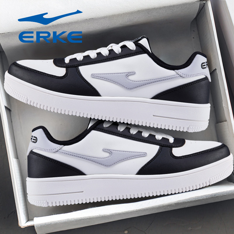 空军一号鸿星尔克男鞋夏季2026新款青少年运动鞋初高中生小白鞋