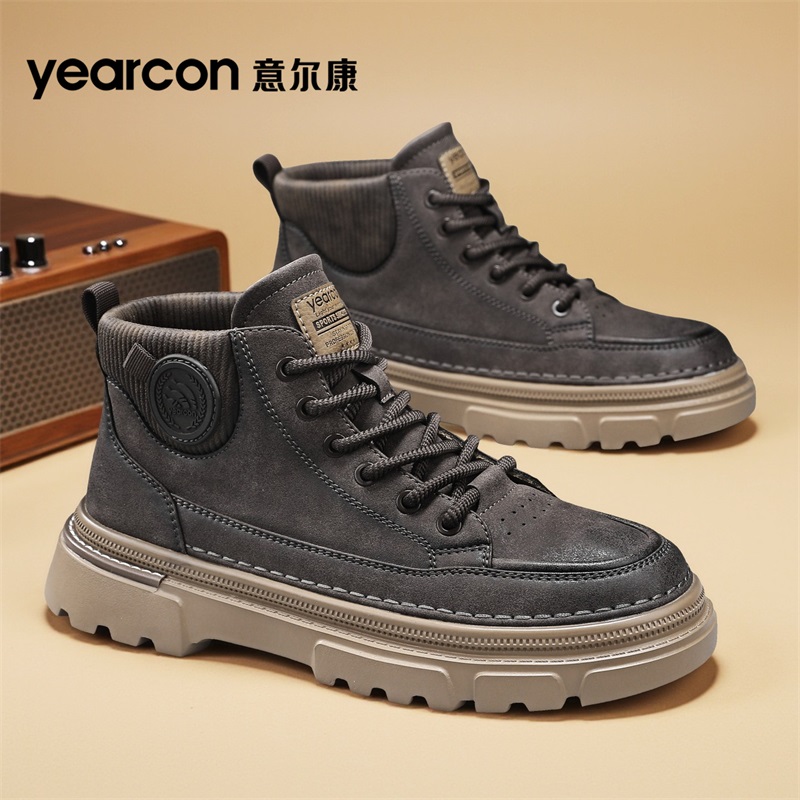 意尔康男鞋官方旗舰店正品