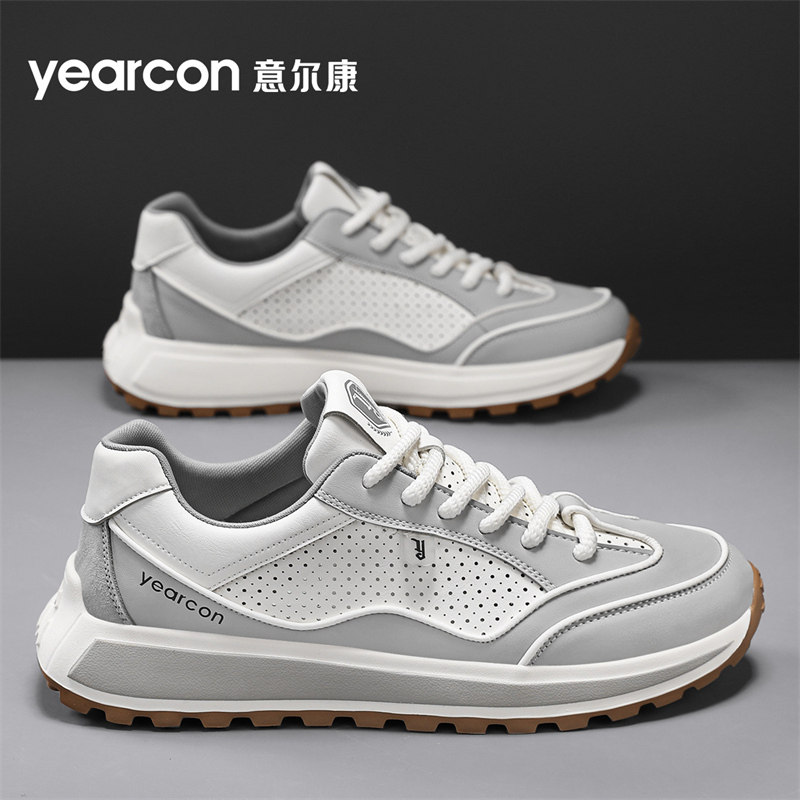 意尔康男鞋官方旗舰店正品