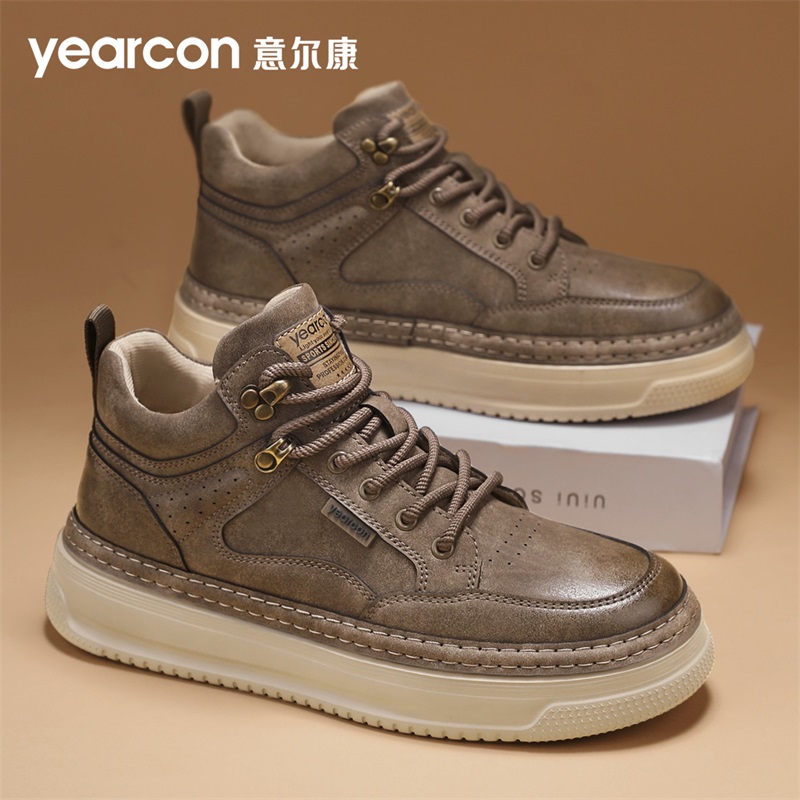 意尔康男鞋官方旗舰店正品