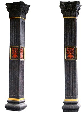 欧式水泥罗马柱子圆方形模具厂家销檐线楼梯扶手现浇花瓶栏杆窗套