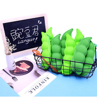 蓝果硅胶笔袋水果蔬菜可爱创意小学生用文具袋韩国男女生大学生笔