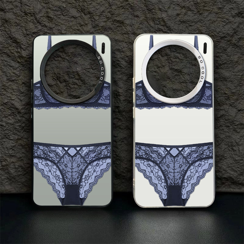 趣味比基尼适用iqooneo10手机壳新款vivox200pro套iqoo13蕾丝s20内衣19彩银80性感7潮流6050z9turbo男女y300+