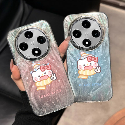 hellokitty适用oppofindx8手机壳新款reno13套一加13凯蒂猫1+ace3pro可爱7ultra卡通reon9por高级感a2女款k10