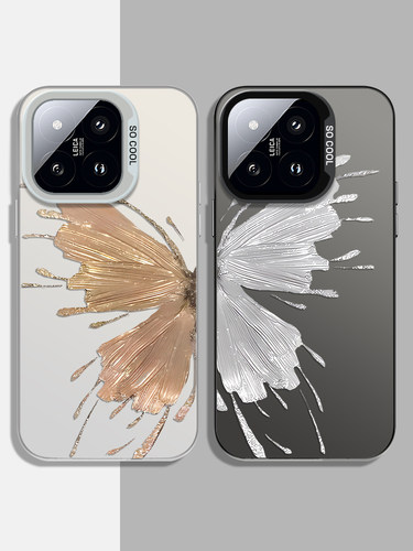 蝴蝶适用vivoiqooneo9手机壳新款iqoo12套neo11s高级感neo8pro全包10pro彩银neo7金银iqooneo6/5se男女金属感