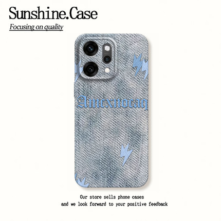 创意牛仔闪电适合Oppo 14手机壳新Reno13Pro集10小众Reon9Por+时尚8/7绽放6Ultra5男女Oppo K12Xk11A