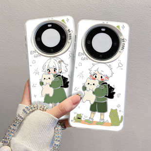52s 5卡通neo3男女y78 iqooneo9套iqoo12pro高级感80全包neo7se彩银s16 情侣森林男孩适用vivox100手机壳新款
