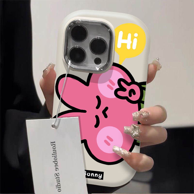 比耶兔子适用荣耀100手机壳新款华为90gt套magic6硅胶80se全包70pro+卡通x50i可爱动物x40防摔30情侣款x10por