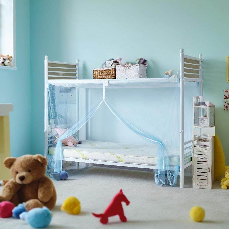 蚊帐学生宿舍寝室上铺0.9m单人床1m上下铺通用拉链款1.2家用1.5米