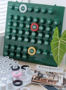 复刻中古万年历ring a date复古日历创意网红ins墙面装饰生日礼物