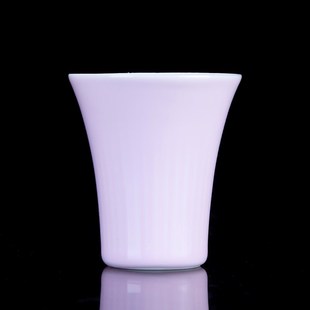 U白酒杯酒具套装 陶瓷小酒杯一口杯白色创意酒盅家用复古中式