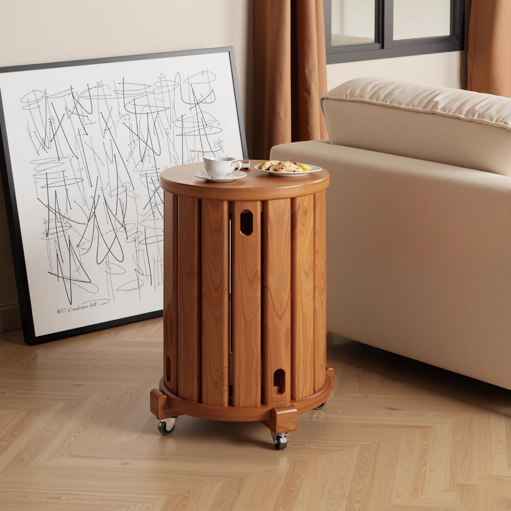 凳子可叠放实木凳家用圆凳客人备用凳收纳凳餐桌凳板凳叠叠乐凳子