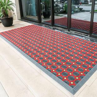 酒店室外防滑入户门地垫家用大门口脚垫户外商用拼接进门防水地毯