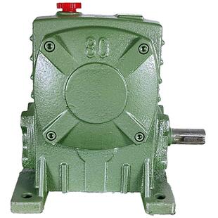 WPA100涡轮减速机 变速箱一体60蜗轮蜗杆 立式 小型差速器 变速机