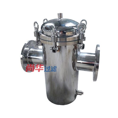 304/316L食品级不锈钢快开篮式过滤器石油化工涂料油墨工业水处理