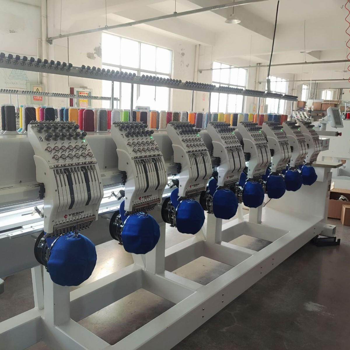 8头电脑绣花机成衣帽子个性化多头刺绣机高速8头12针电脑绣花机,生活电器,缝纫机/缝绣一体机,淘宝优惠券,粉丝福利购,淘宝优惠卷