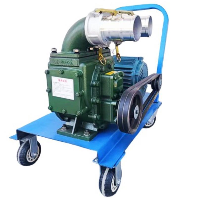 手推式池塘清淤设备小型畜禽粪便抽取机下水管道生活泔水吸污泵