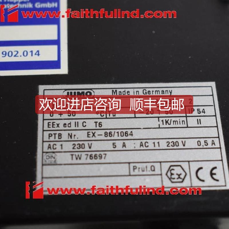 Jumo 591530 久茂温度传器 ATH-EX-2 591530/2 GEA 902询价