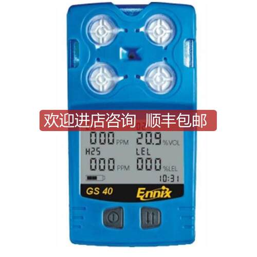 恩尼克斯GS40四合一毒气体检测仪报警器EX O2 CO H2S询价