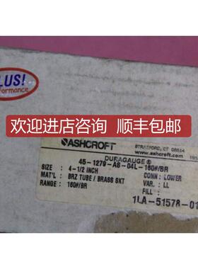 ASHCROFT压力表45-1279-AS-04L-160#BR6.119.525询价